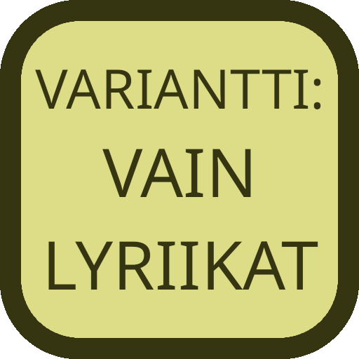 vain lyriikat